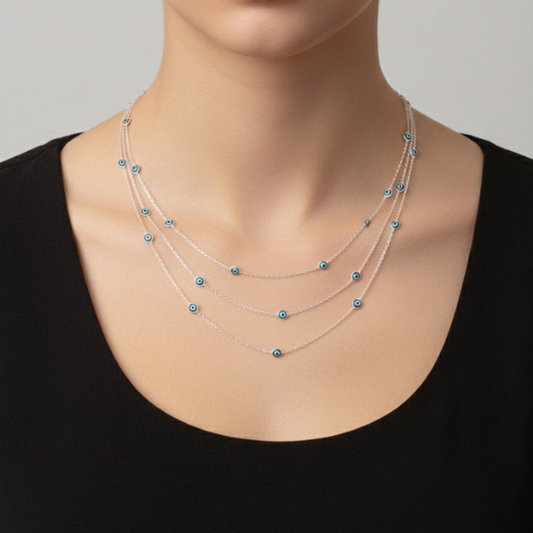 Nazar Boncuğu Kolye 3